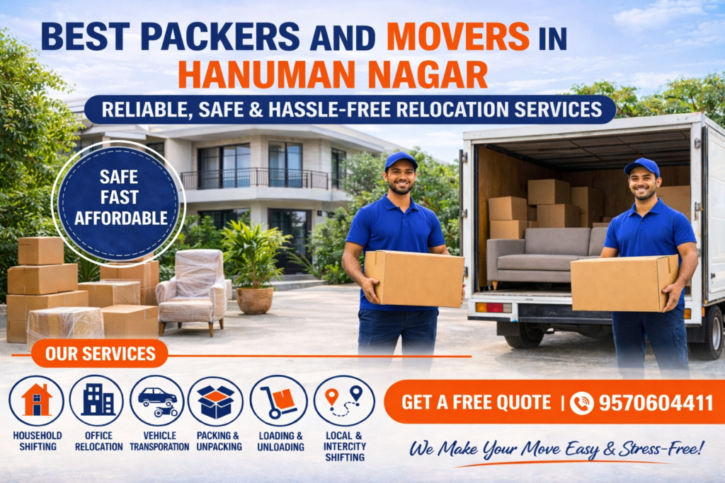 Best Packers and Movers in Hanuman Nagar-Patna