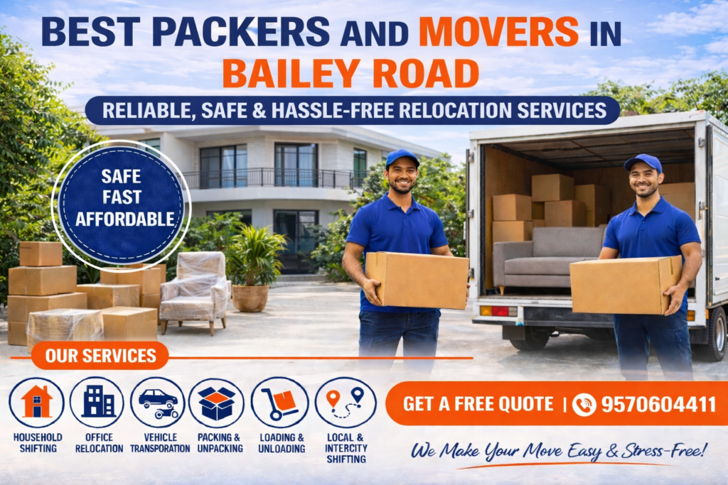 Best Packers and Movers in Bailey Road-Patna