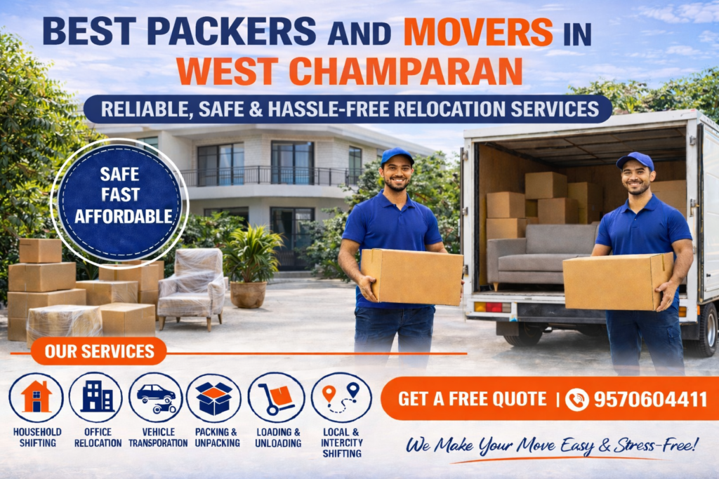 Packers and Movers in West Champaran