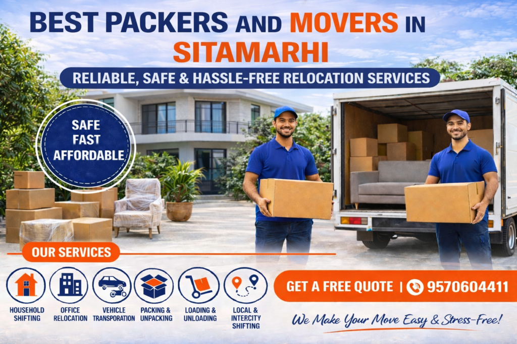 Packers and Movers in Sitamarhi