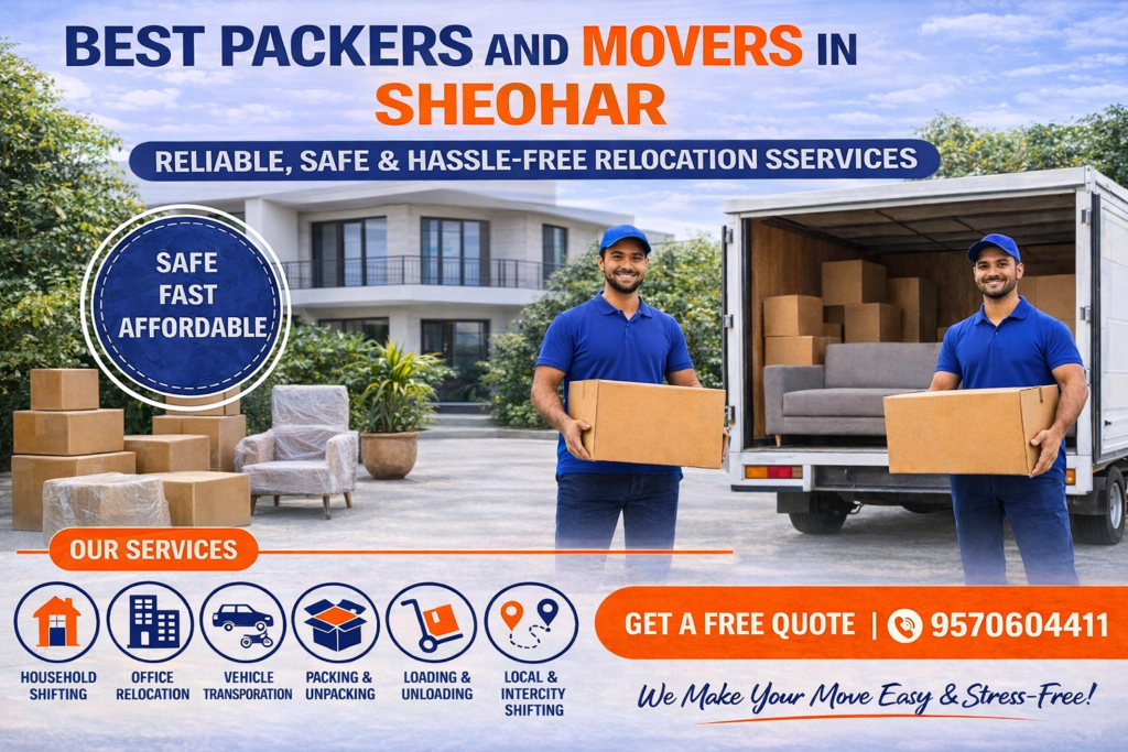 Packers and Movers in Sheohar