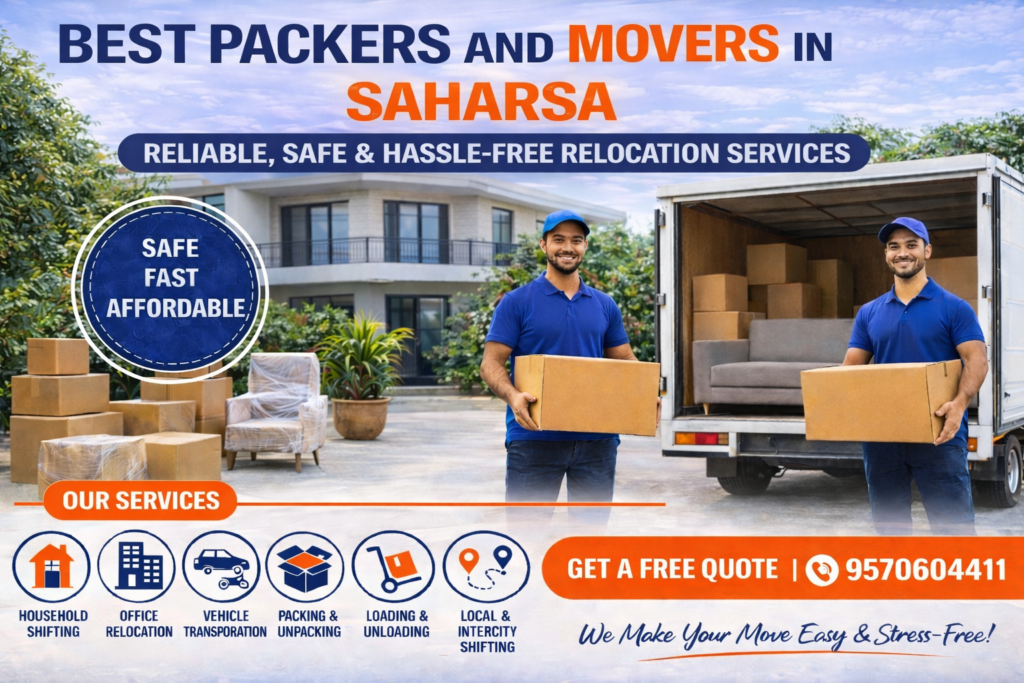 Packers and Movers in Saharsa