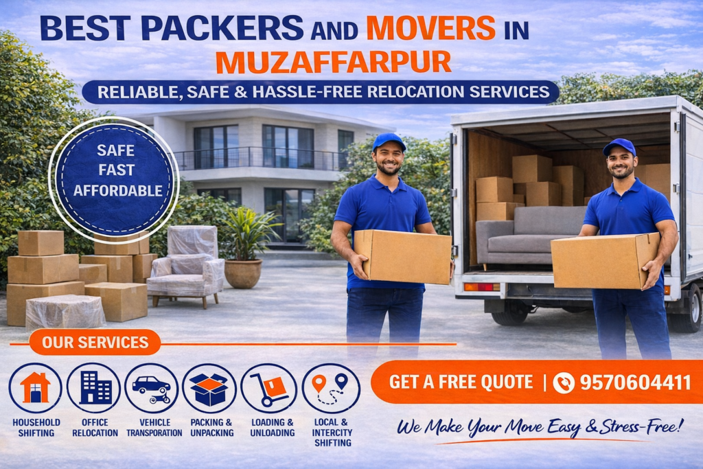 Packers and Movers in Muzaffarpur