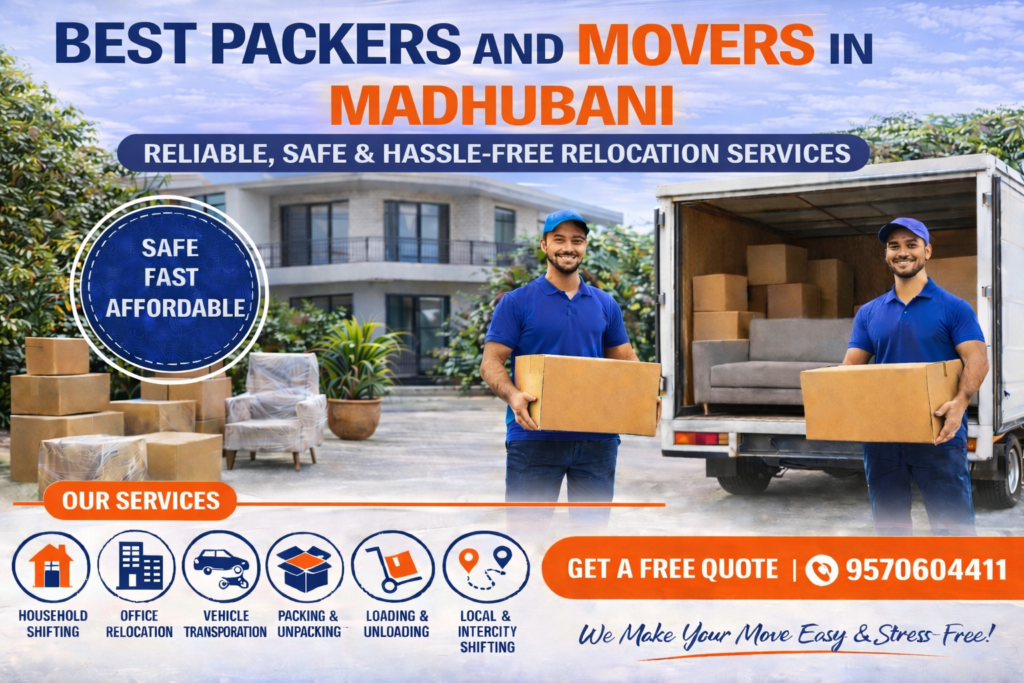 Packers and Movers in Madhubani